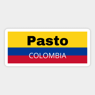 Pasto City in Colombia Flag Sticker